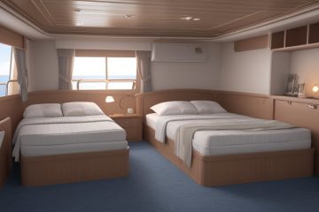 Konforunuz İçin Tasarlanmış Yataklar Gemi Turu Uyku Düzeni - Gemitour.com